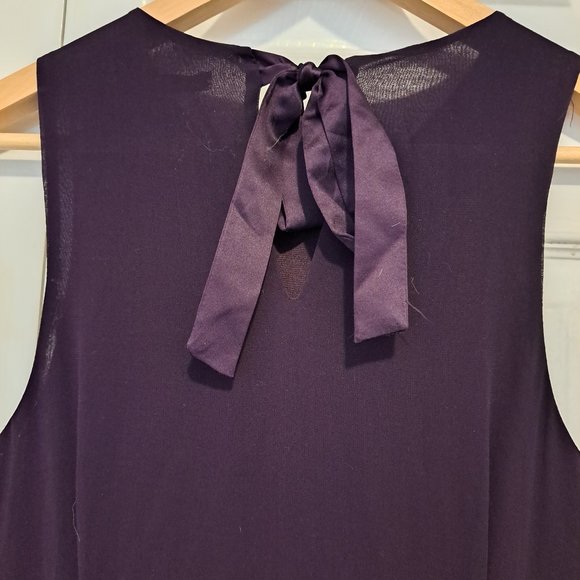 RW&CO Deep Purple High Neck Dress - Picture 6 of 7